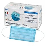 Mascherina chirurgica monouso tipo II R, Dispostivo Medico di Classe I, MADE IN ITALY - VENDITA ESCLUSIVA MASCHERINE ITALIANE STORE - CONFEZIONE DA 50 PEZZI