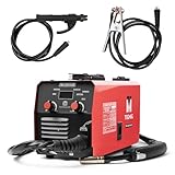 TIGMIG Saldatrice Inverter Filo Continuo FLUX NO GAS + MMA Elettrodo, Mod. TM 120 FLUX, 120A, Senza Gas, Inverter IGBT, Per Filo Animato ⌀0,8/1,0mm, Garanzia e Assistenza ITALIA