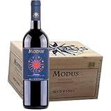 Cassetta in Legno di 6 Toscana Rosso “Modus” - Ruffino -