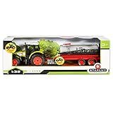 STARLUX- Set Trattore e spandiconcime Claas Celtis 446, Multicolore, 39912, 802038