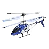 Syma S107G 3 Canali Elicottero infrarossi controllata con Controllo di stabilità giroscopica - Blue