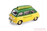 MODELLINO IN SCALA COMPATIBILE CON FIAT 600 MULTIPLA ENCICLOPEDIA MOTTA 1956 1:43 BRUMM BM0310