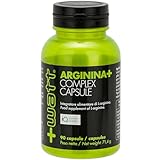 Arginina+ Complex Capsule -Favorisce la Produzione di Ossido Nitrico e Rafforza il Supporto Muscolare. GLUTEN FREE - Formato: 90 Capsule