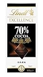 Lindt Excellence Tavoletta di Cioccolato Fondente 70% Cacao, 100g