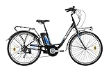 E-Bike MODELLO 2021 PEDALATA ASSISTITA ATALA E-WAY 26 6V 360 BLK/L.BLU MT D41 MISURA XS