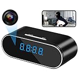 Telecamera Spia Wifi Interno 1080P Mini Telecamera Nascosta Videocamera Sorveglianza Senza Fili Telecamera di Sicurezza Microcamere Spia per Casa Spy Cam con Visione Notturna Rilevamento di Movimento