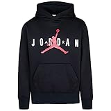 Jordan Felpa da Ragazzo con Cappuccio Jumpman Sustainable Nera Taglia L (147-158 CM) Codice 95B910-023