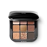 KIKO Milano Glamour Multi Finish Eyeshadow Palette 02 | Palette Con 9 Ombretti Dai Diversi Finish