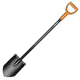 Fiskars Vanga a punta per terreni duri e sassosi, Lunghezza 117 cm, Acciaio/Plastica, Nero/Arancione, Solid, 1003455