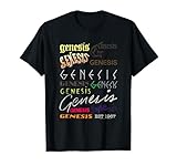 Genesis Logo Storia dal 1967 Maglietta