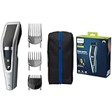 Philips Hair Clipper Serie 5000 Regolacapelli Con Tecnologia Trim-n-Flow E DualCut (modello HC5630/15)