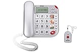 Brondi Super Bravo Plus Telefono Fisso, Argento