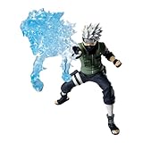 BANPRESTO Naruto Shippuden - Hatake Kakashi JUTSU LUPO ELETTRICO - Altezza 13CM