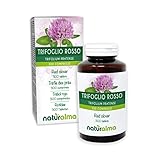 Trifoglio rosso (Trifolium pratense) erba con fiori NATURALMA | 150 g | 300 compresse da 500 mg | Integratore alimentare | Naturale e Vegano