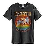 Amplified LED Zeppelin US Tour 75 Unisex T-Shirt (L)