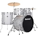 Ludwig Accent Drive 5PC Drum Set Silver Sparkle - Batteria set