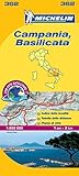 Michelin Map Campania, Basilicata