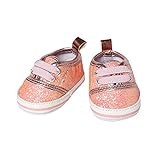 Heless-Sneaker per Bambole, con Brillantini, Rosa, Taglia 38-45 cm, Scarpe Eleganti Effetto Wow per Occasioni Speciali, Tinta Unita, Colore, 148