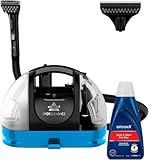 BISSELL SpotClean C3 | Lava Tappezzeria | Lavatappeti | Aspirapolvere Lavapavimenti | Tripla Azione | Spruzza, Spazzola e Aspira | Pulitore Portatile per Tappeti, Scale e Auto | 3619N