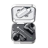 Cuffie Bluetooth Pioneer, Versione Wireless V5.1, Cancellazione del Rumore, Batteria 5 Ore, Bianco (Nero Transparent)