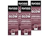 Syoss Color Glow - Colorazione nutriente per capelli Lavender Crystal Pantone 18-3530 (4 x 100 ml), colorazione semi-permanente per un intensità luminosa fino a 8 lavaggi senza danneggiare i capelli