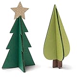 Sizzix Fustella Bigz per Albero Ornamenti di Lisa Jones | 665962 | Capitolo 3 2022, Multicolor, One Size