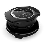 Moulinex EZ1508 Extra Crisp Lid, Accessorio versatile, 4 Funzioni Automatiche, Ricette Gratuite Cookeo&Extra Crisp in App, Temperatura Regolabile da 70°C a 200°C, Tecnologia Airfryer, Nero, Plastica