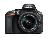 Nikon D5600 Fotocamera Reflex Digitale con Obiettivo AF-P DX NIKKOR 18-55mm VR, 24,2 Megapixel, LCD Touchscreen ad Angolazione Variabile 3", Nero