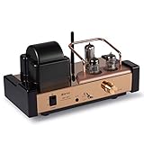 Dared MP-5BT A Stereo Vacuum Tube Amplificatore Integrato,Amplificatore Ibrido,Connessione Bluetooth,Ingresso USB/DAC,Uscita Cuffie,Pre Uscita,25Wx2,Con Tubi 6N11,6N21,6E21, AC115 o AC 230 Commutabile