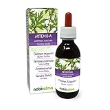 Artemisia comune (Artemisia vulgaris) erba con fiori Tintura Madre analcoolica Naturalma - Estratto liquido gocce 120 ml - Integratore alimentare - Vegano