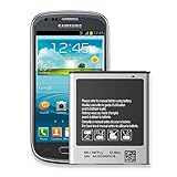 Batteria per Samsung Galaxy S3 Mini 1600 mAh (senza NFC), batteria di ricambio ad alta potenza, compatibile con Samsung Galaxy S3 Mini GT-i8190, Ace 2 GT-i8160, S Duos GT-S7562, S7568