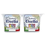 Fattorie Osella, Robiola Classica, Formaggio Fresco con Latte Italiano a Km 0, senza Conservanti, adatto ai Vegetariani, 2x100g