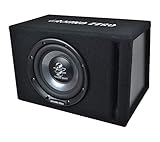 Ground Zero Subwoofer in cassa reflex GZIB 200XBR box SUB auto dimensioni ridotte