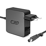 CYD 65W Caricabatteria Notebook Adattatore per HP Probook 640-G1 4530s 4540s 6560b 6460b 4520s 6570b 6550b 6470b 6450b 4510s 4440s 4430s 4730s 4720s EliteBook Revolve 810 820 850 G1