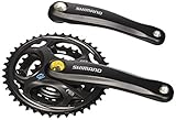 Shimano Altus, Guarnitura, Nero, L