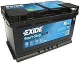 Exide 110 AGM Auto Batteria 80Ah AGM800 EK800