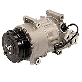 ATEC Germany Compressore aria condizionata con puleggia a cinghia con nervatura a V e anello di tenuta per DENSO 6SEU16C, compatibile con MERCEDES-BENZ Classe A (W169), Classe B Sports Tourer (W245)