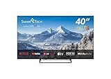 Smart Tech TV LED Full HD 40  (100 cm) Smart TV Web OS-40FW01V - Molotov, Netflix, Prime Video, Disney+ 3xHDMI - 2xUSB -Dolby Audio