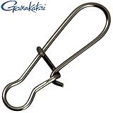 Gamakatsu Hyper Ez Snap – Moschettone per la pesca a spinning su luccio e luccioperca, gancio per pesca spinning, snaps per la pesca predatoria, dimensioni / portata / contenuto della confezione: misura 2 / 23 kg / 7 pezzi