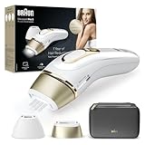 Braun Silk·expert Pro 5 Epilatore Luce Pulsata, Epilazione A Casa, Alternativa All’Epilazione Laser, Con Custodia, 2 Testine, Idea Regalo, Bianco/Oro, PL5140