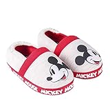 CERDÁ LIFE S LITTLE MOMENTS - Ciabatte per Casa da Bambino per l Inverno di Mickey Mouse con Plantare Imbottito e Suola Antiscivolo - Licenza Ufficiale Disney