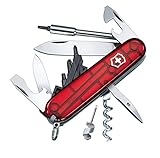 Victorinox, Cyber Tool S, Coltellino Svizzero, Originale, Multiuso, Campeggio, 27 Funzioni, Lama, grande, Cavatappi