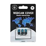 Cover, [3 Pezzi] Copri Webcam Slider Copertura Webcam Ultra Sottile Camera Cover per Laptop, PC, Computer Portatile, Phone, Tablet, Smartphones, Noteboook PRO - (Nero)