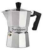 Barazzoni La Caffettiera Alluminio 3 Tazze. Prodotto certificato dall Accademia Italiana Maestri del Caffè.