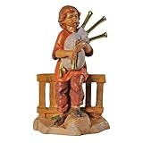 Fontanini Statuine presepe Pastore zampognaro 12cm 107