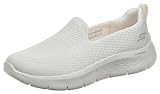 Skechers, Go Walk Flex Tramonto Oceano Donna, Finiture in Tessuto Naturale, 38 EU