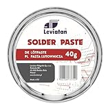 D.RECT Pasta per Saldatura | Solder Paste SMD | Grasso Saldante Barattolo come Liquido per Saldatura | per la Saldatura | di Elementi | di Costruzione Montabili su Superficie, 40 g