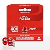 Caffè Lavazza Capsule Compatibili Nespresso Qualità Rossa, 400 Capsule