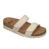 Scholl Lusaka, Sandal Donna, Bianco, 37 EU