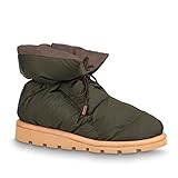 WXSGDZT Stivali da Donna Women s Ankle Boots Winter Warm Women s Snow Boots Platform Casual Short Boots Women s Boots.(Army Green,3)